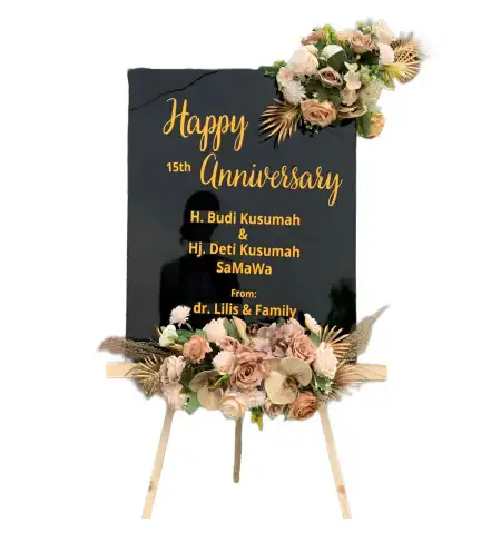 Papan Bunga Akrilik Ipu Mea