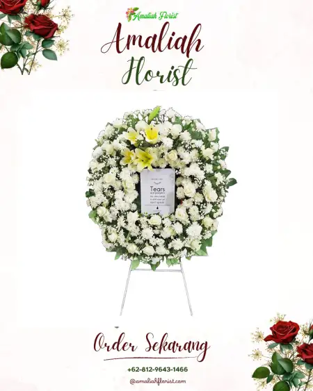 Krans Bunga Duka Ipu Mea