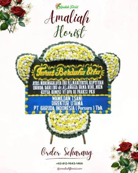 Papan Bunga Duka Ipu Mea