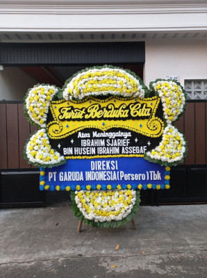 Papan Bunga Duka di Ipu Mea